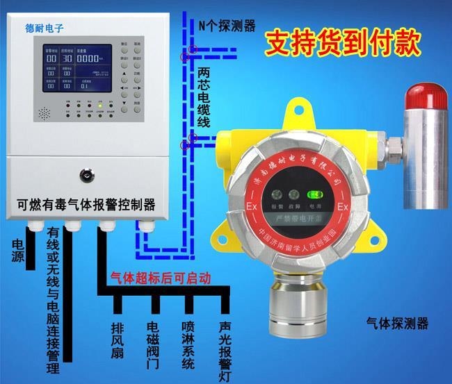 防爆型甲酸乙酯气体报警器|制药化工厂车间溴乙烷报警器