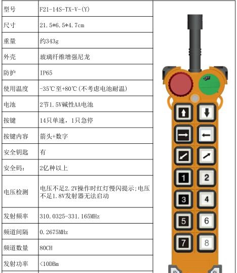 禹鼎CD天车|F21-14S天车遥控器|多少钱|价格