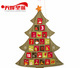 圣诞树麻布|挂历挂件|圣诞|布艺工艺品|外贸精品|CX13006
